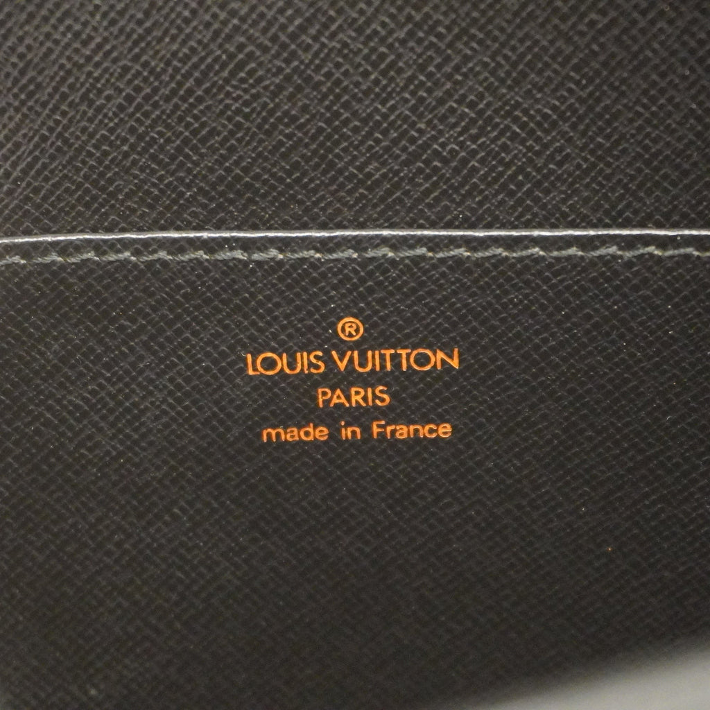 LOUIS VUITTONAuth  Epi Pochette Homme M52522 Women's Clutch Bag Noir