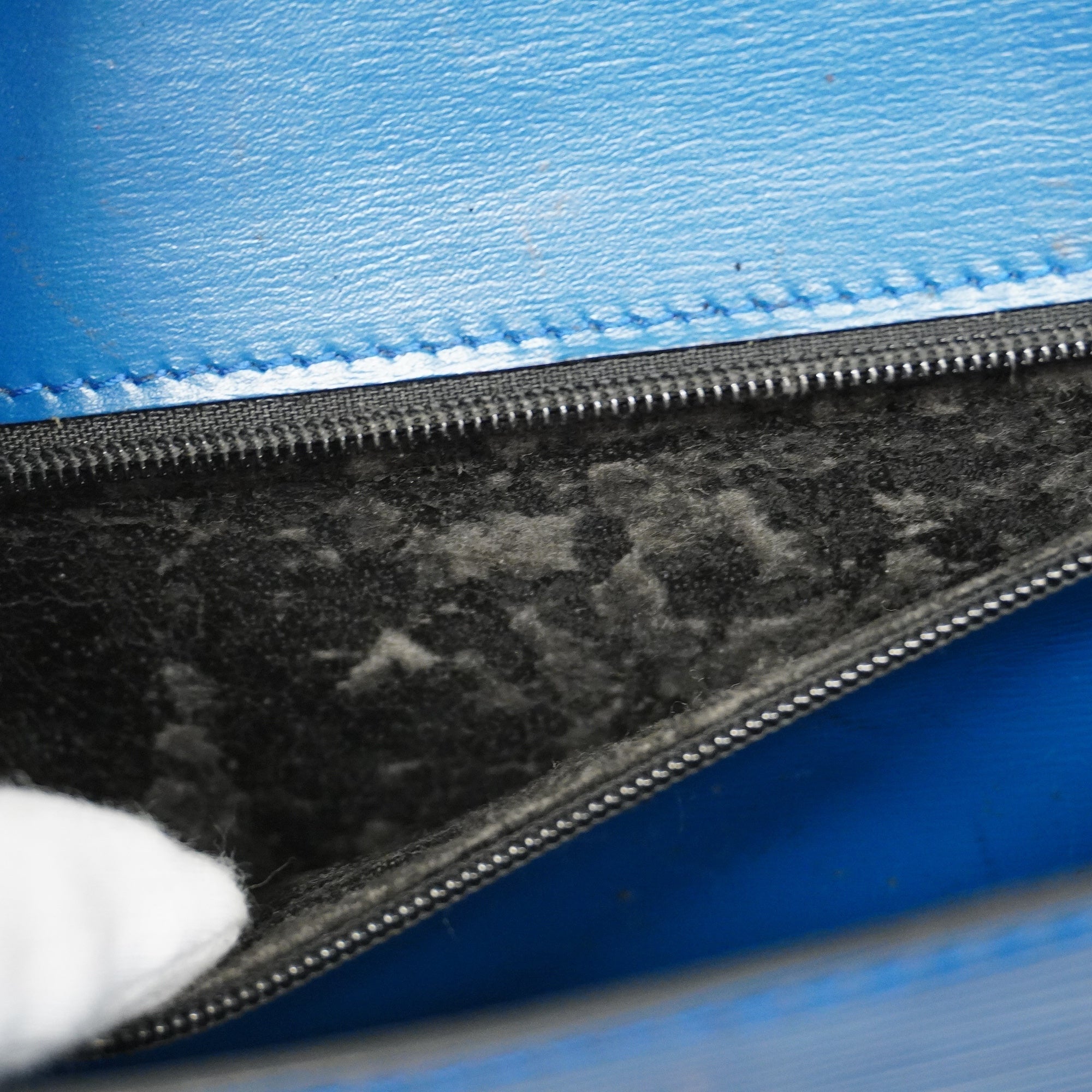 LOUIS VUITTONAuth  Epi Arche M52575 Women's Shoulder Bag Toledo Blue