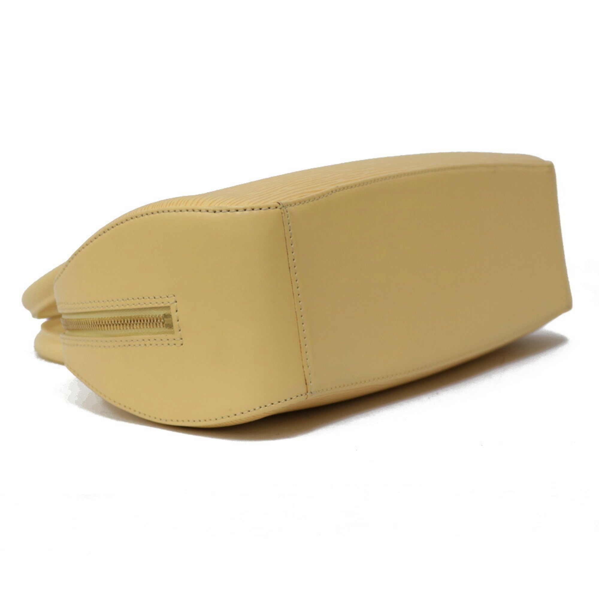 LOUIS VUITTON Jasmine Epi Handbag Leather M5208A Beige Ladies