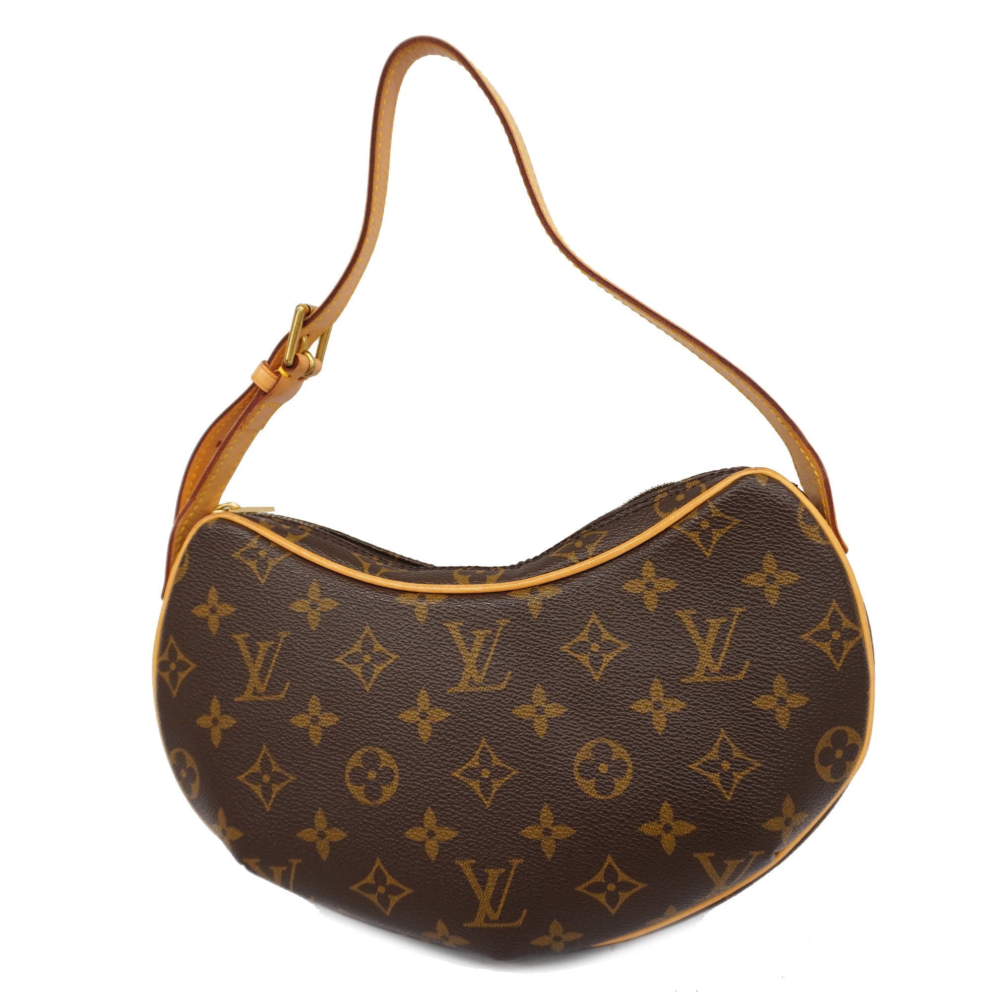LOUIS VUITTON Auth  Monogram Pochette Croissant M51510 Shoulder Bag
