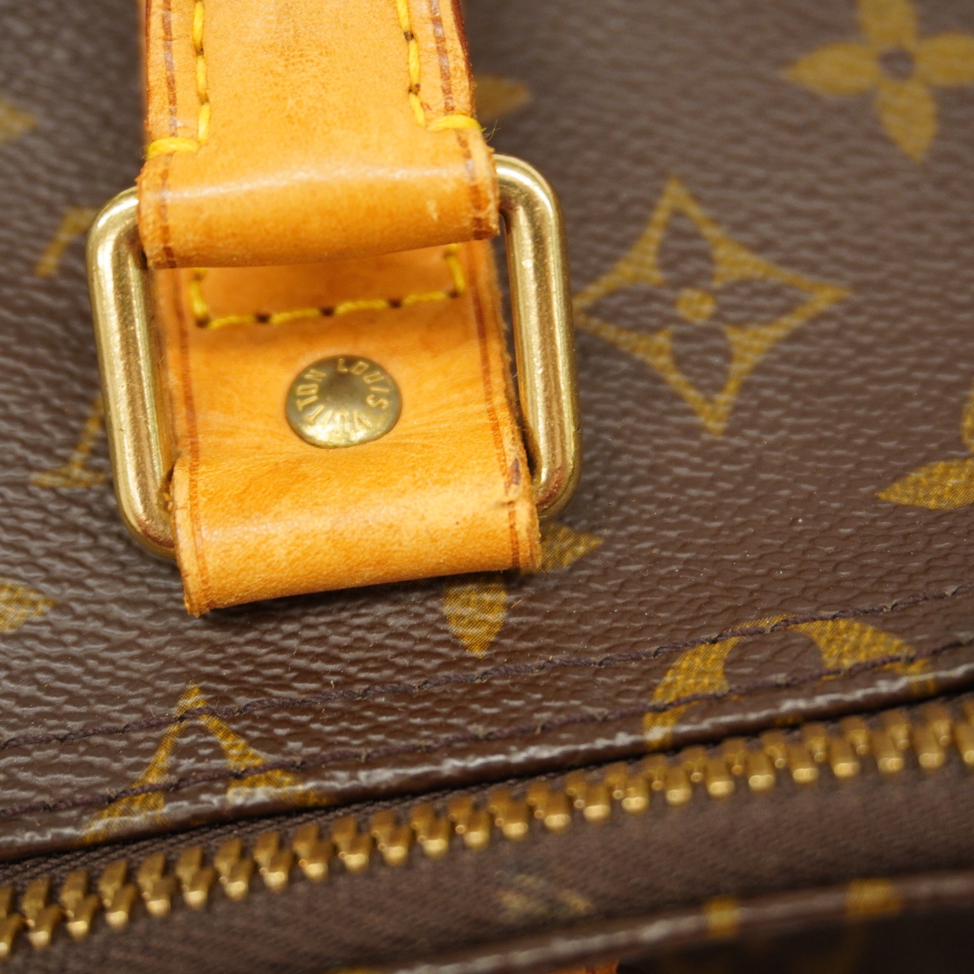 LOUIS VUITTONAuth  Monogram Keepol 55 M41424 Men,Women,Unisex Boston Bag
