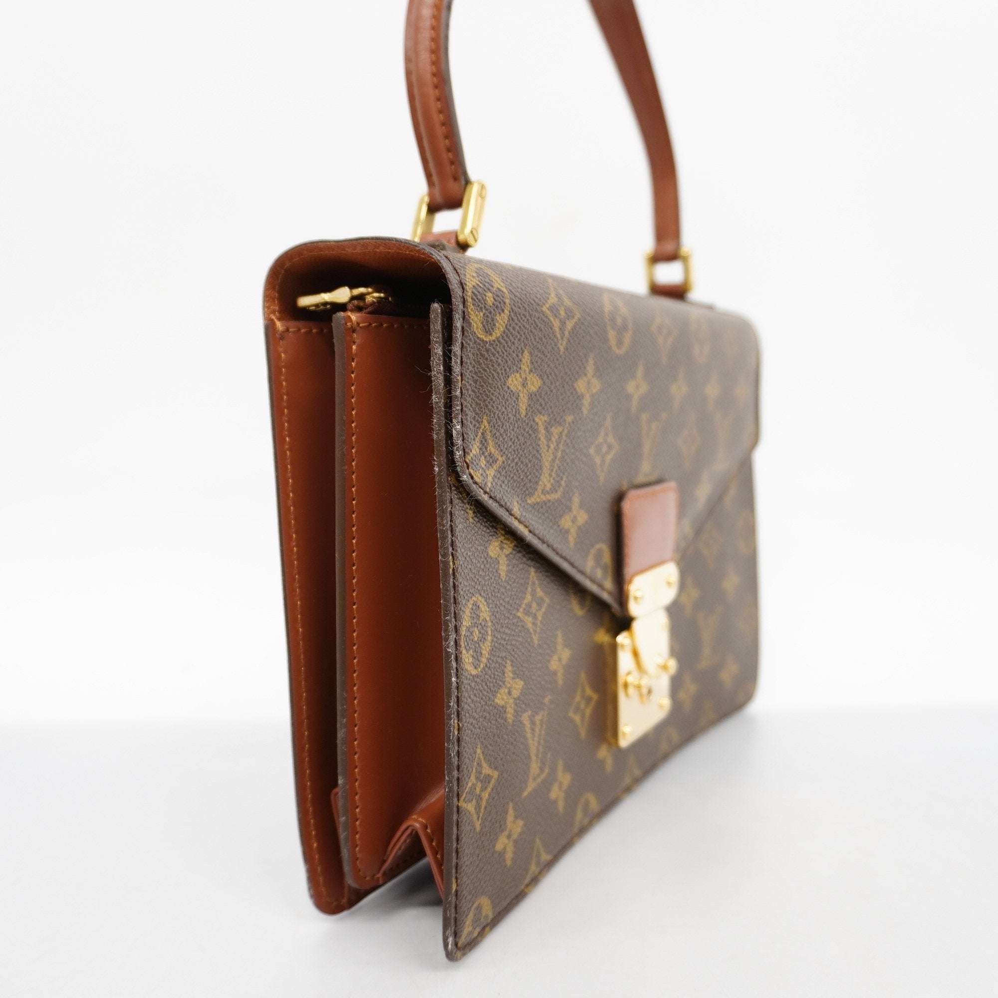 LOUIS VUITTONAuth  Monogram Concorde M51190 Women's Handbag