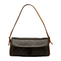 LOUIS VUITTON Monogram Vivacite MM Shoulder Bag M51164 Brown PVC Leather Women's