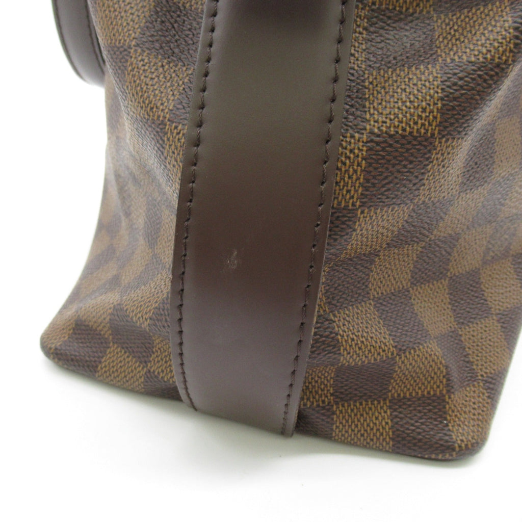 LOUIS VUITTON Chelsea Tote Bag Brown Ebene Damier PVC coated canvas N51119