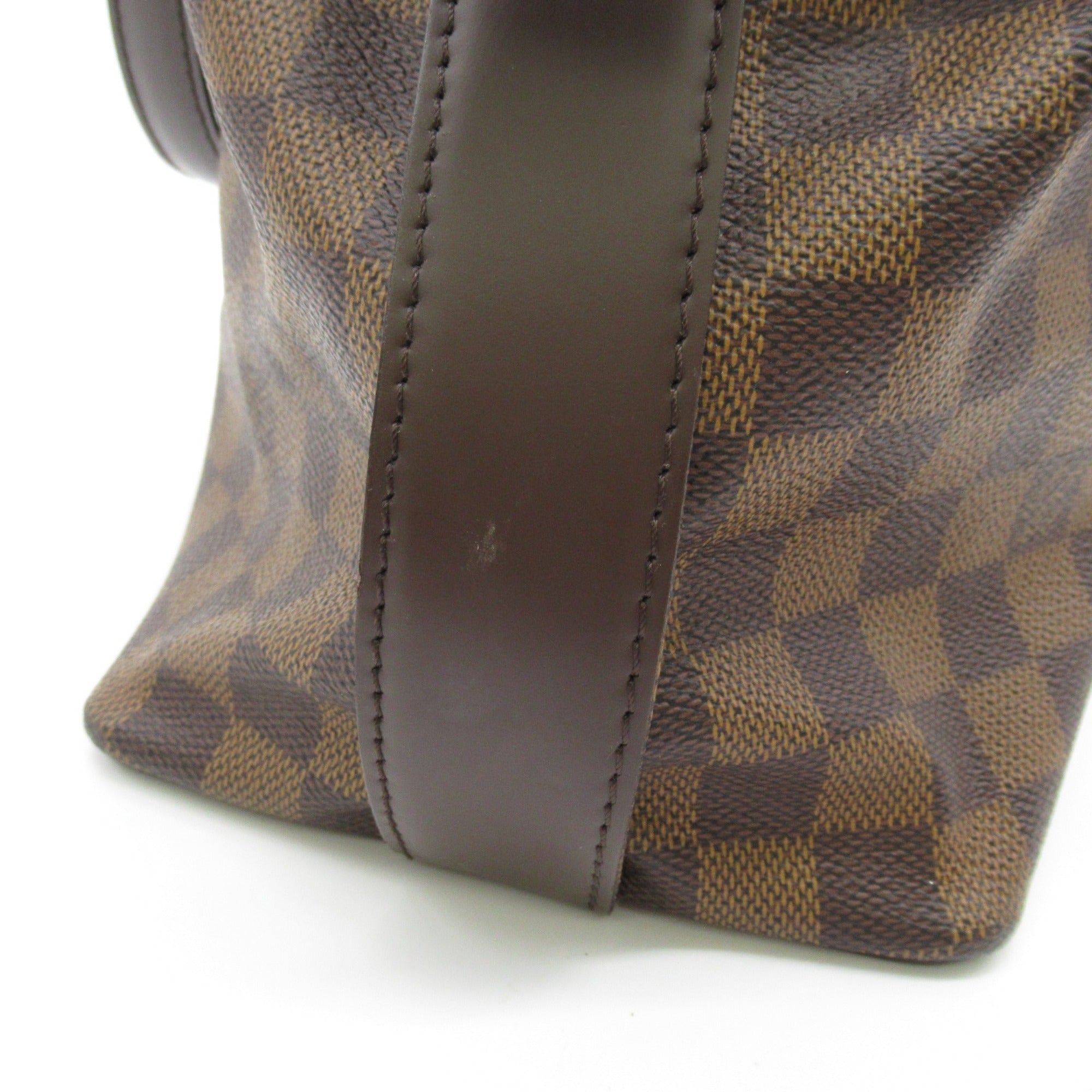 LOUIS VUITTON Chelsea Tote Bag Brown Ebene Damier PVC coated canvas N51119