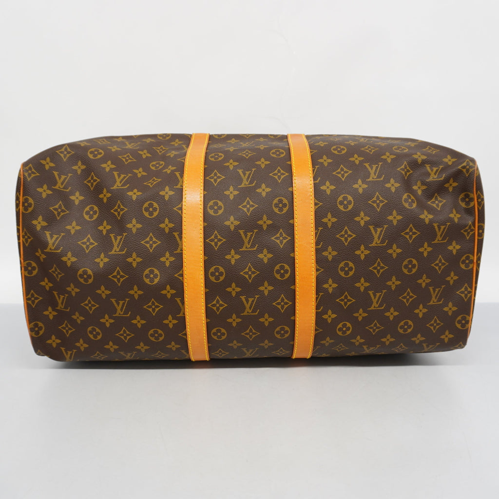LOUIS VUITTONAuth  Monogram Keepol 55 M41424 Unisex Boston Bag
