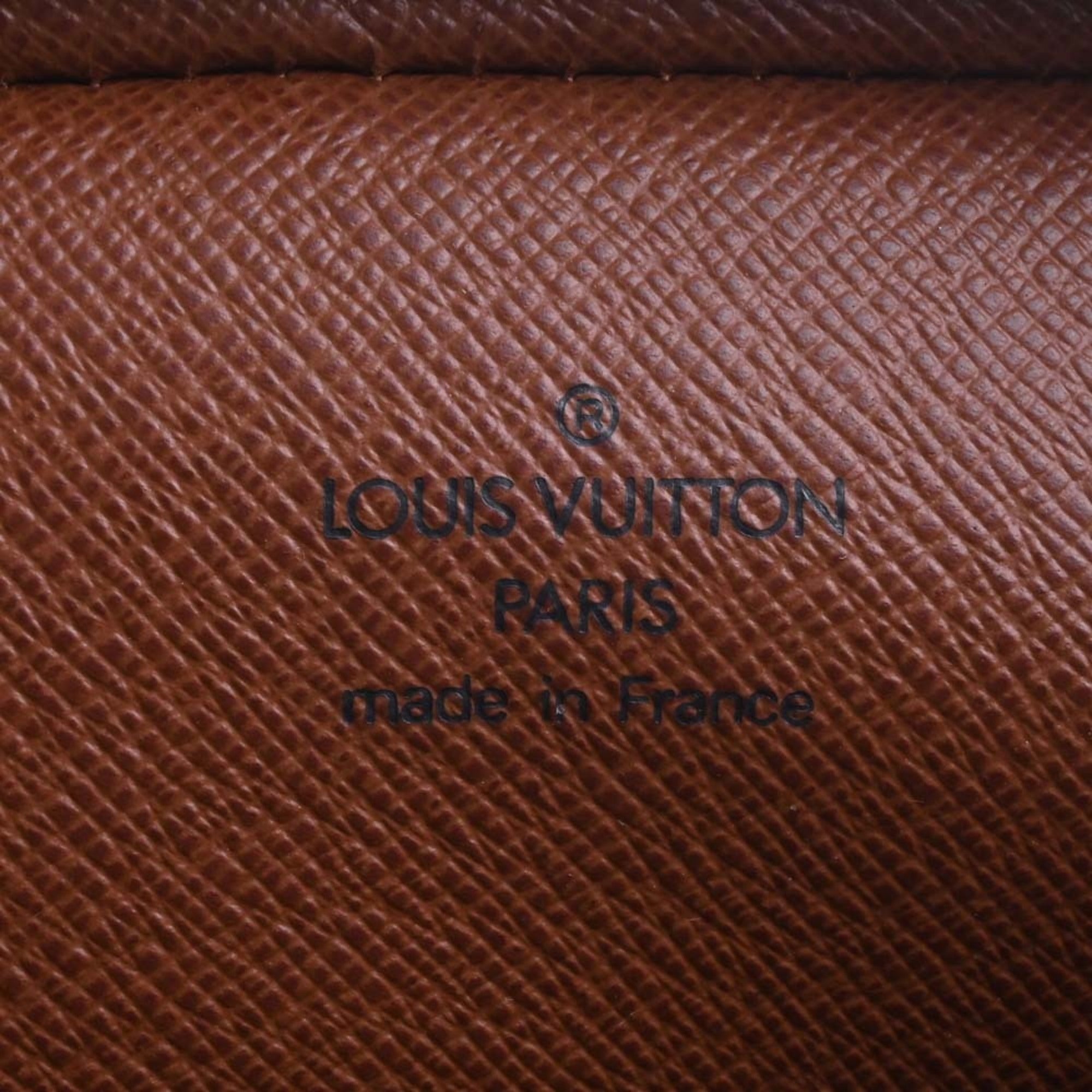 LOUIS VUITTON Monogram Danube Shoulder Bag M45266 Brown Women's