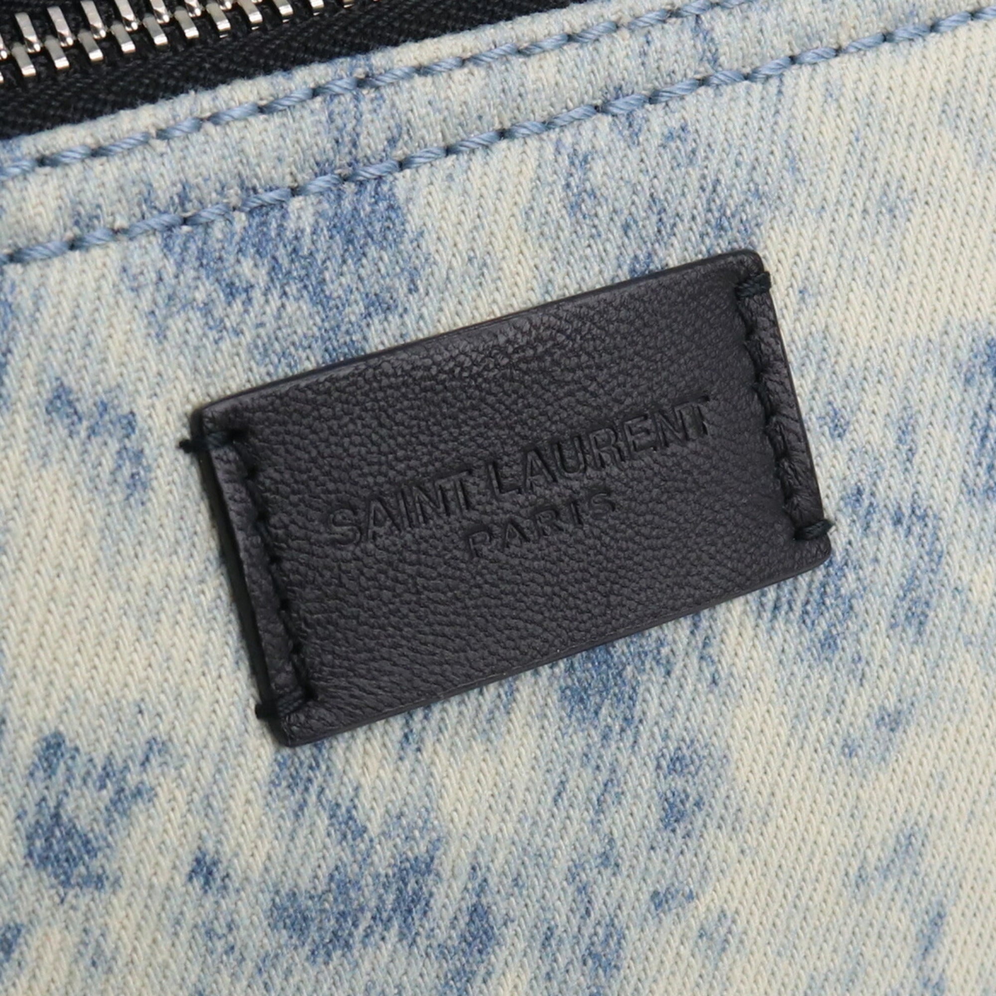 SAINT LAURENT canvas backpack city 609109 HZX7E 4965 rucksack unisex