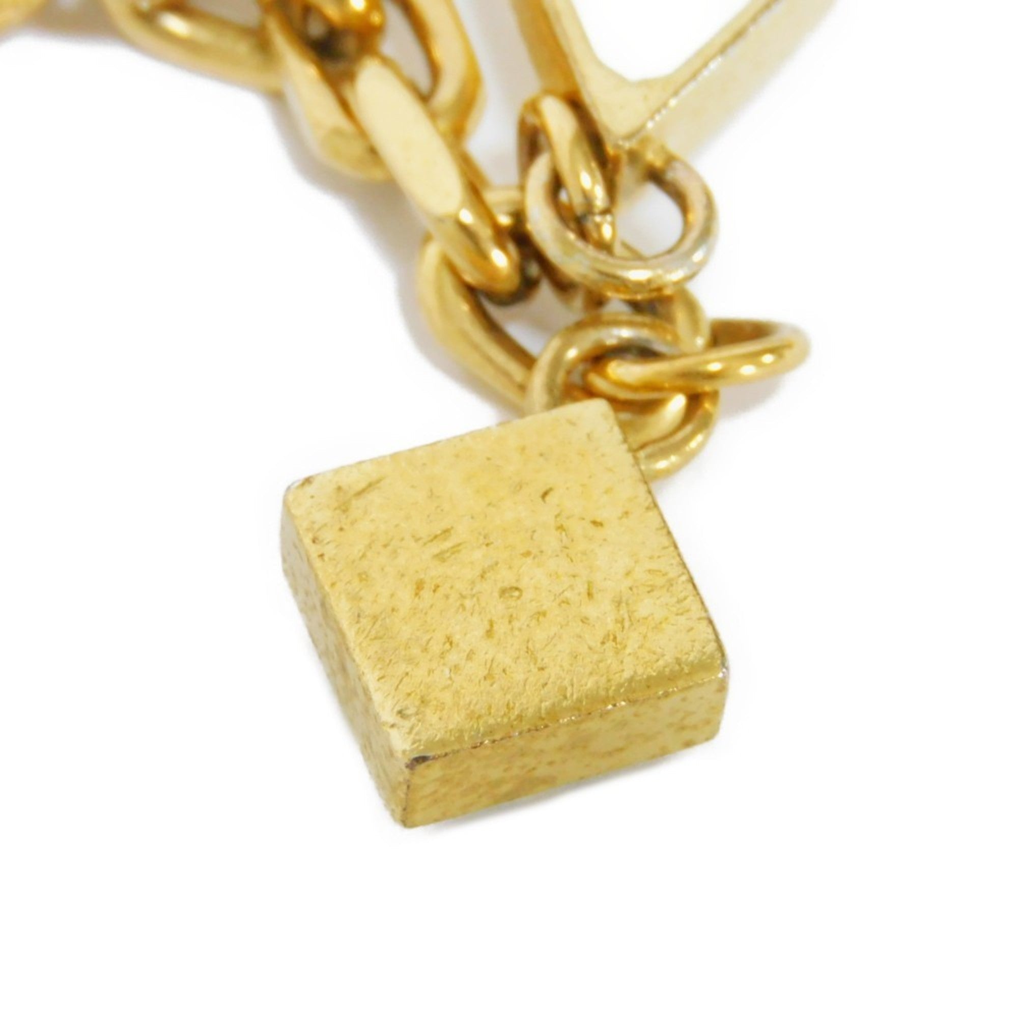 LOUIS VUITTON Keychain Maltage Flowers Bijou Enamel Ivory Bag Charm Monogram Flower M67383 Men Women