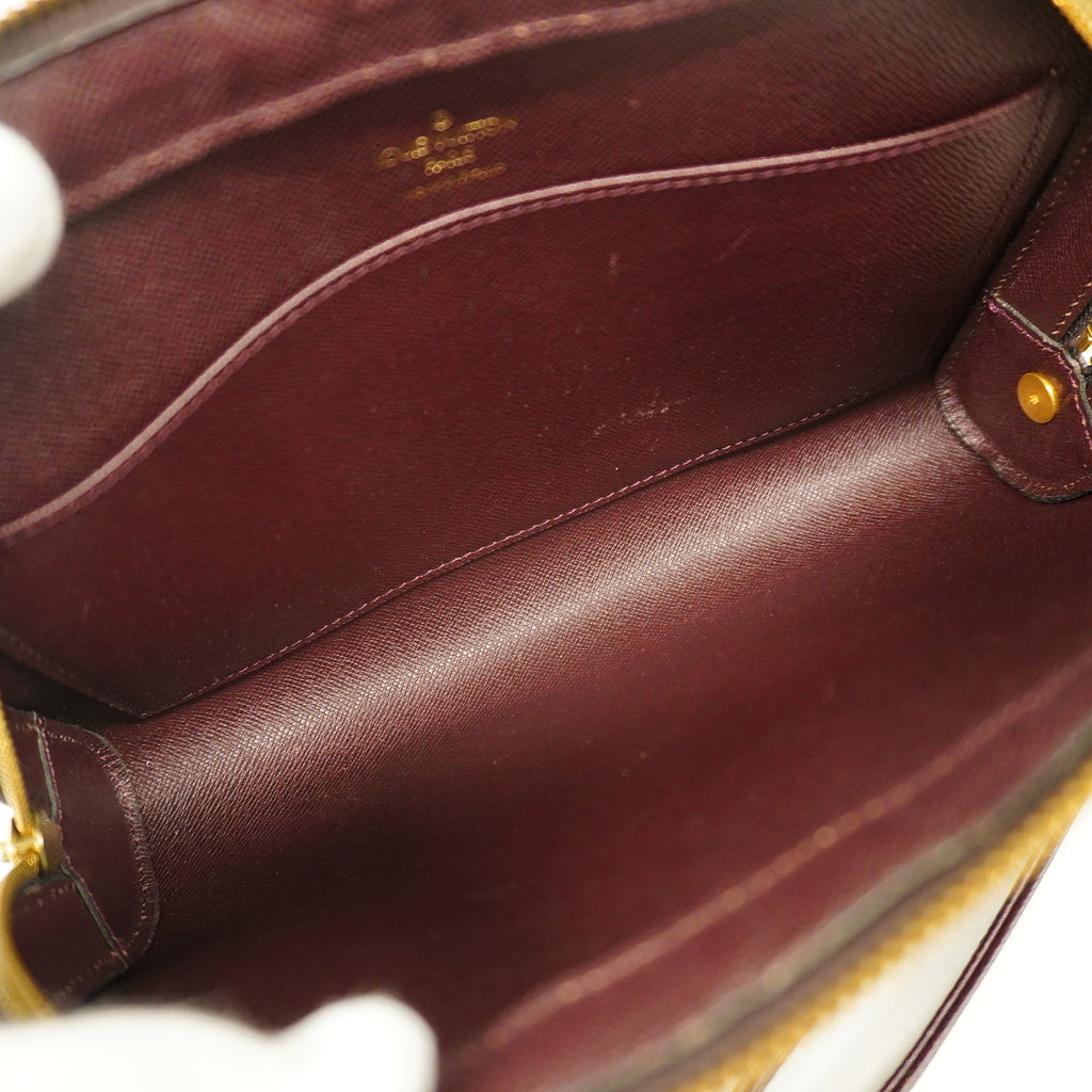 LOUIS VUITTONAuth  Taiga Baikal M30186 Men's Clutch Bag Acajou