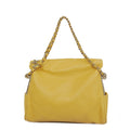 CHANELAuth  Matelasse Chain Shoulder Lambskin Women's Leather Shoulder Bag Beige