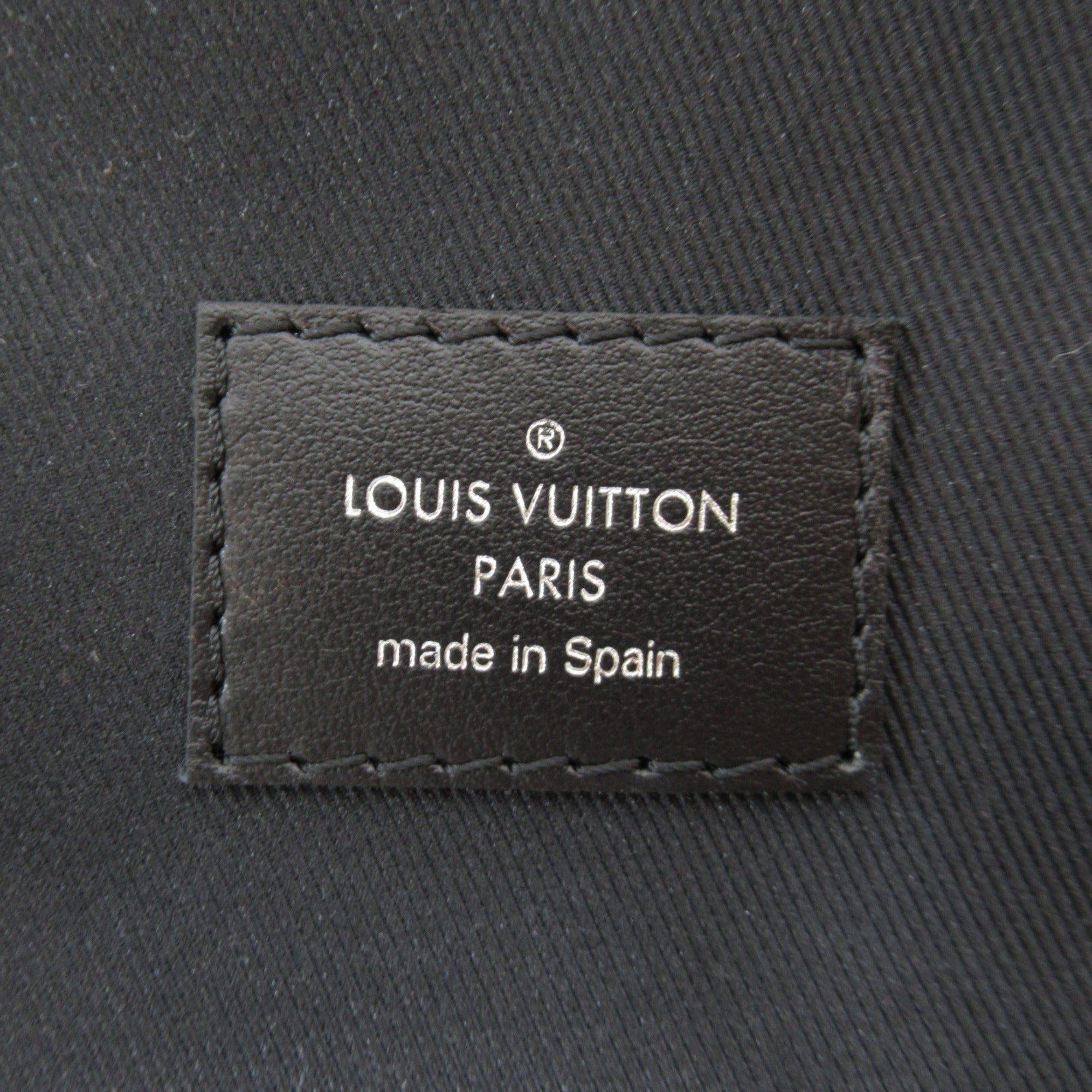 LOUIS VUITTON Avenue sling bag Brown Monogram macassar PVC coated canvas M45897