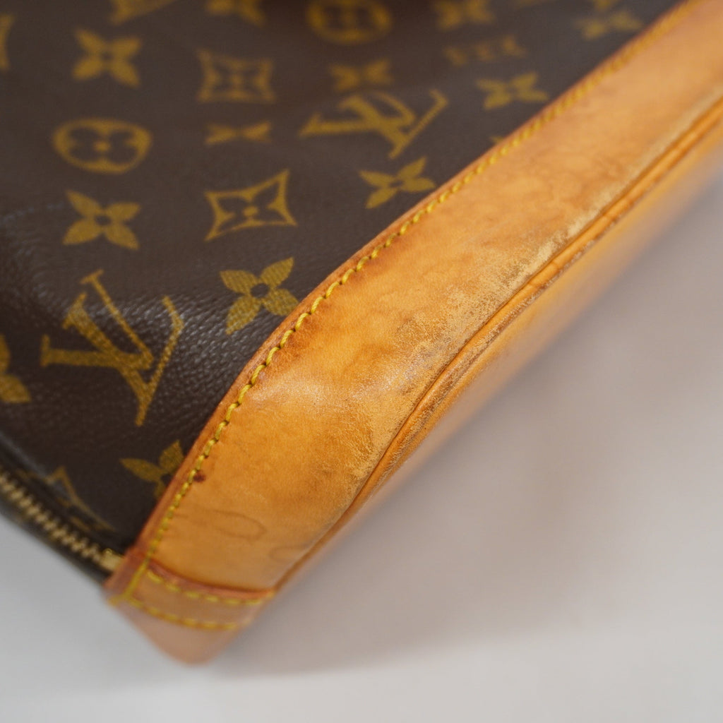 LOUIS VUITTONAuth  Monogram ALMA M51130 Women's Handbag