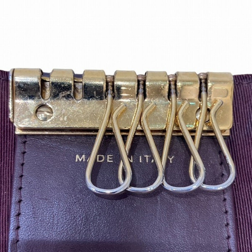 CHANEL Matelasse Caviar Skin Brand Accessories Key Case Women's