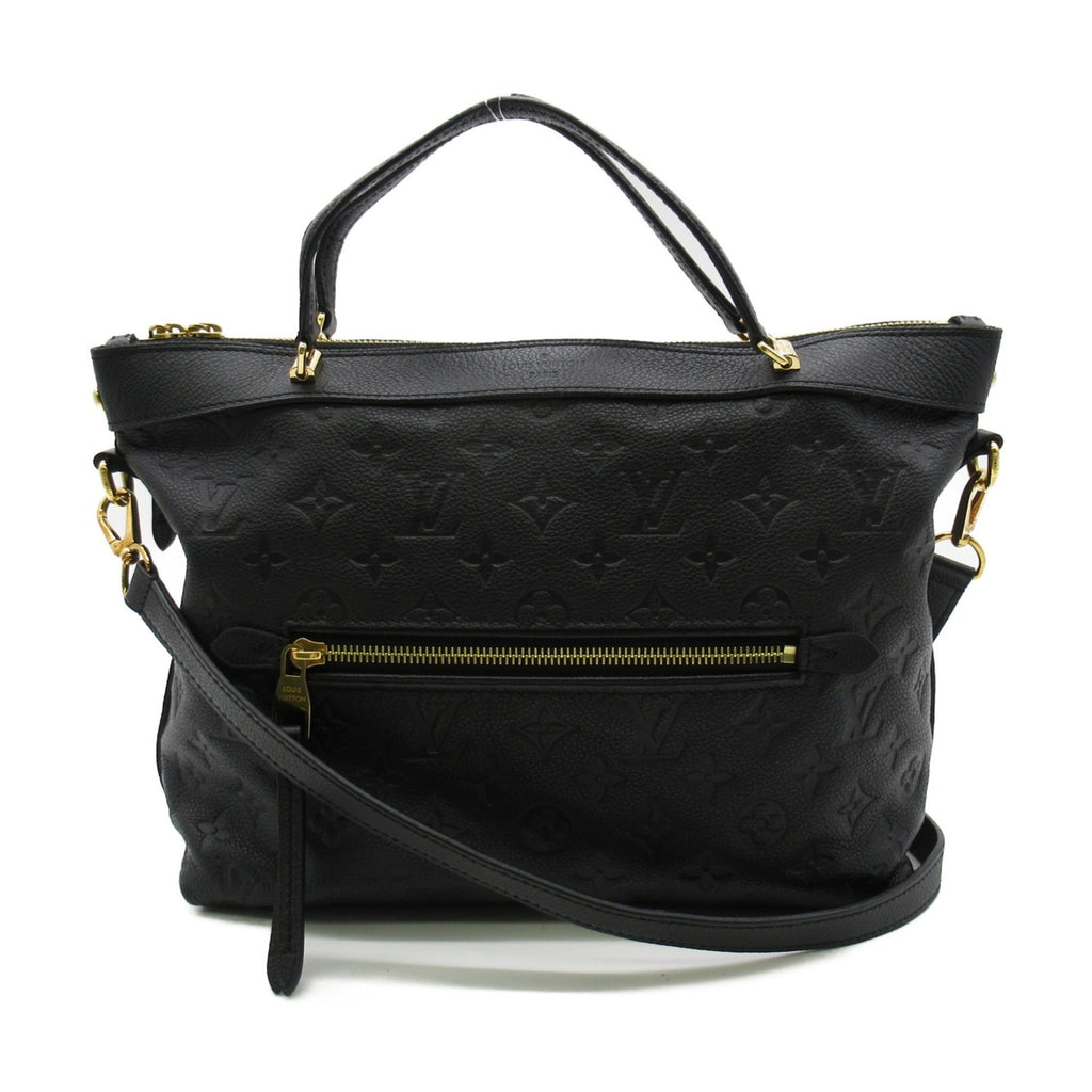 LOUIS VUITTON Bastille PM Shoulder Bag Black Black Monogram empreinte leather M41162