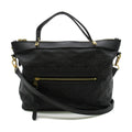 LOUIS VUITTON Bastille PM Shoulder Bag Black Black Monogram empreinte leather M41162