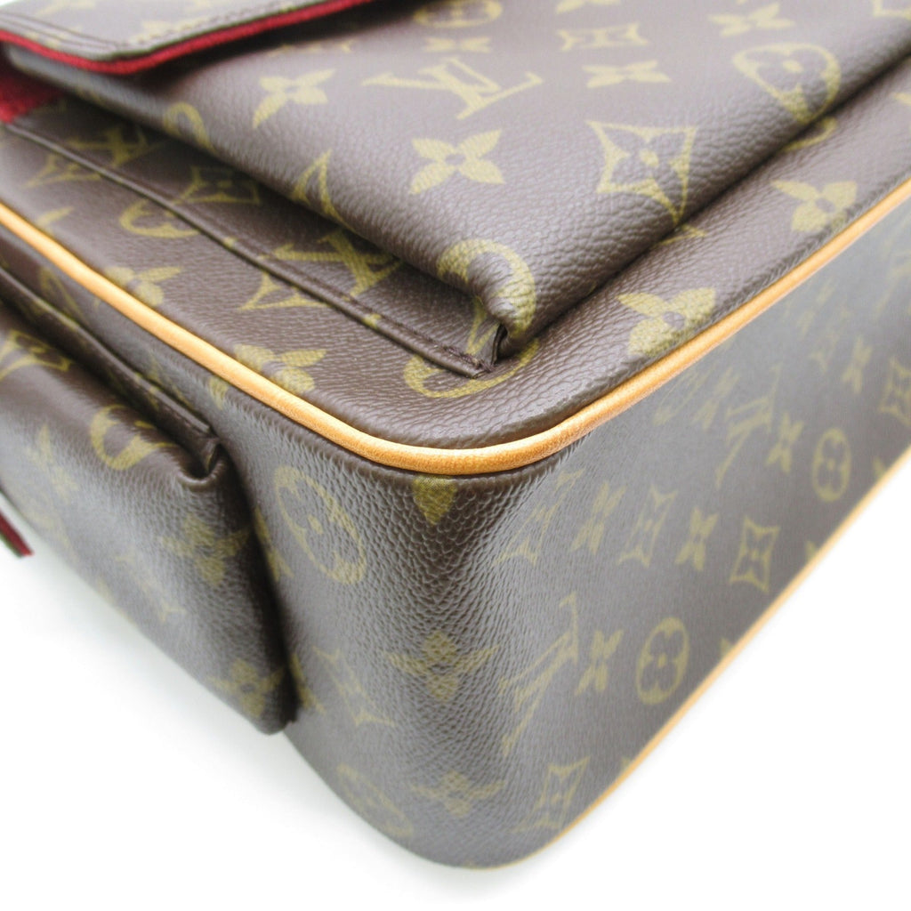 LOUIS VUITTON Multipuri Cite Handbag Brown Monogram PVC coated canvas M51162