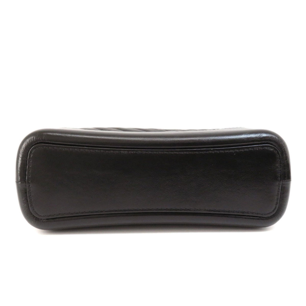 CHANEL V stitch shoulder bag calf Ladies