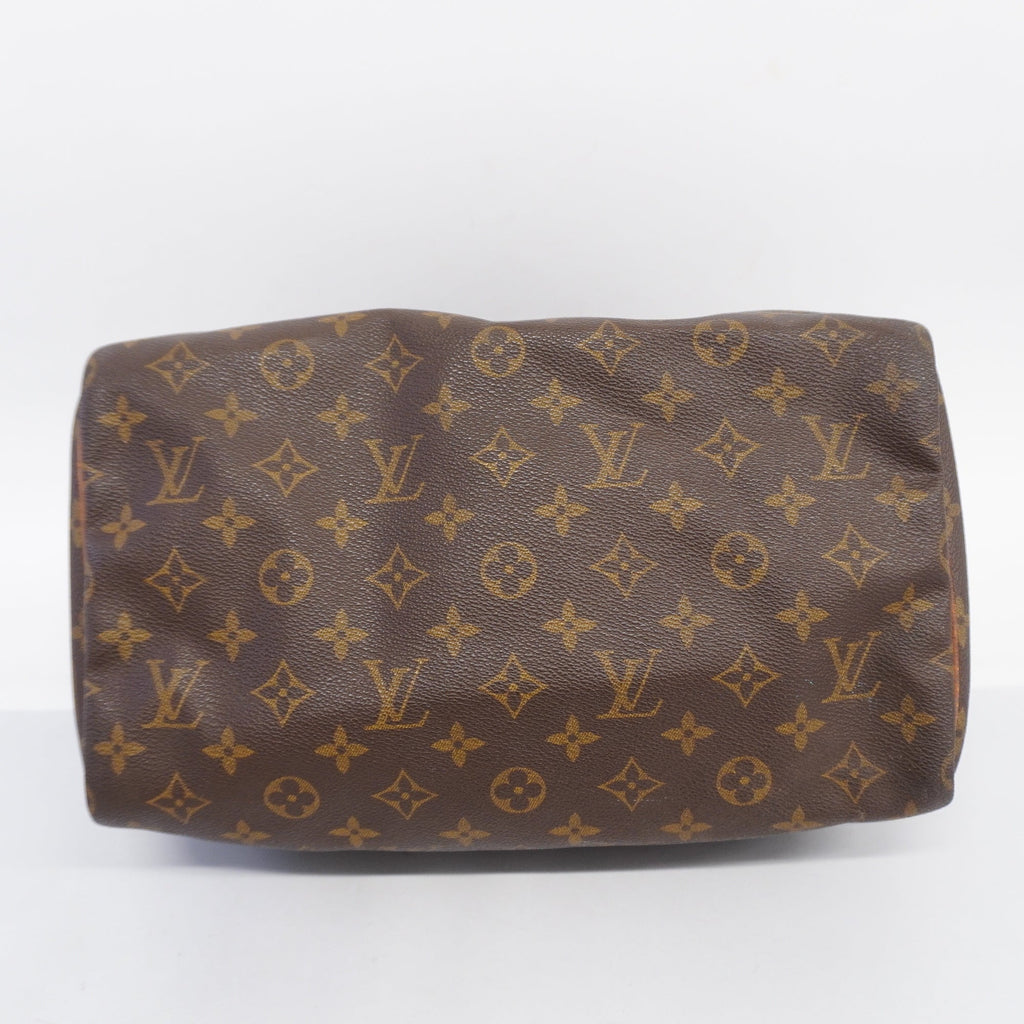 LOUIS VUITTONAuth  Monogram Speedy 30 M41108 Women's Handbag