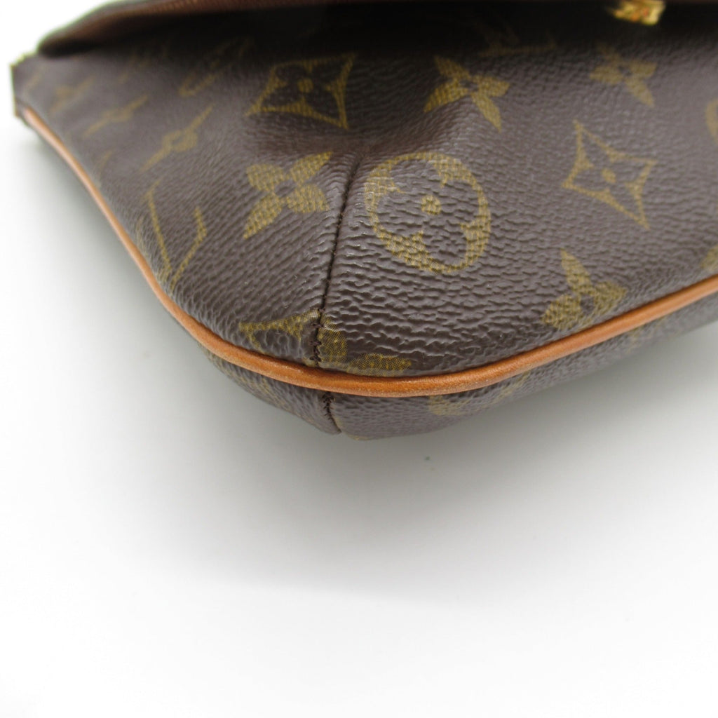 LOUIS VUITTON Musette Salsa Short Shoulder Bag Brown Monogram PVC coated canvas M51258
