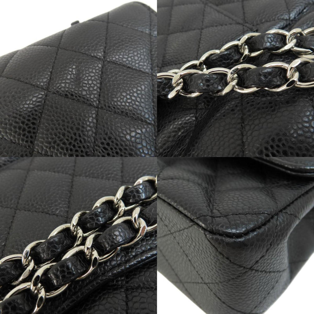 CHANEL Chain Shoulder Matelasse Bag Caviar Skin Women's