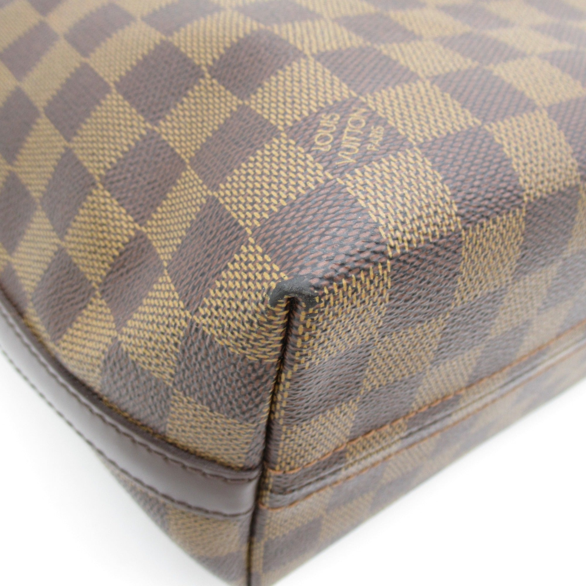 LOUIS VUITTON Irovo MM Shoulder Bag Brown Damier PVC coated canvas N51995