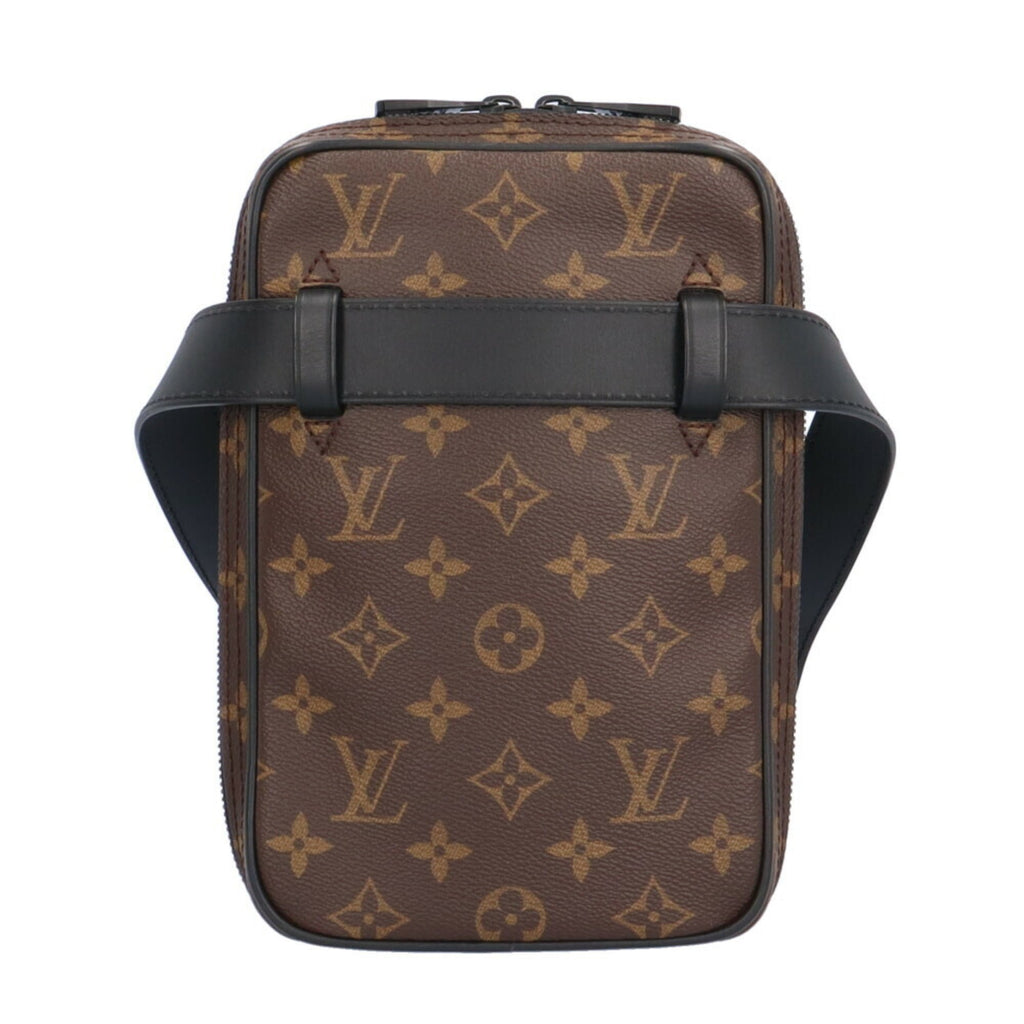 LOUIS VUITTON Solar Ray Utility Side Bag Monogram Waist Canvas M44477 Brown Unisex