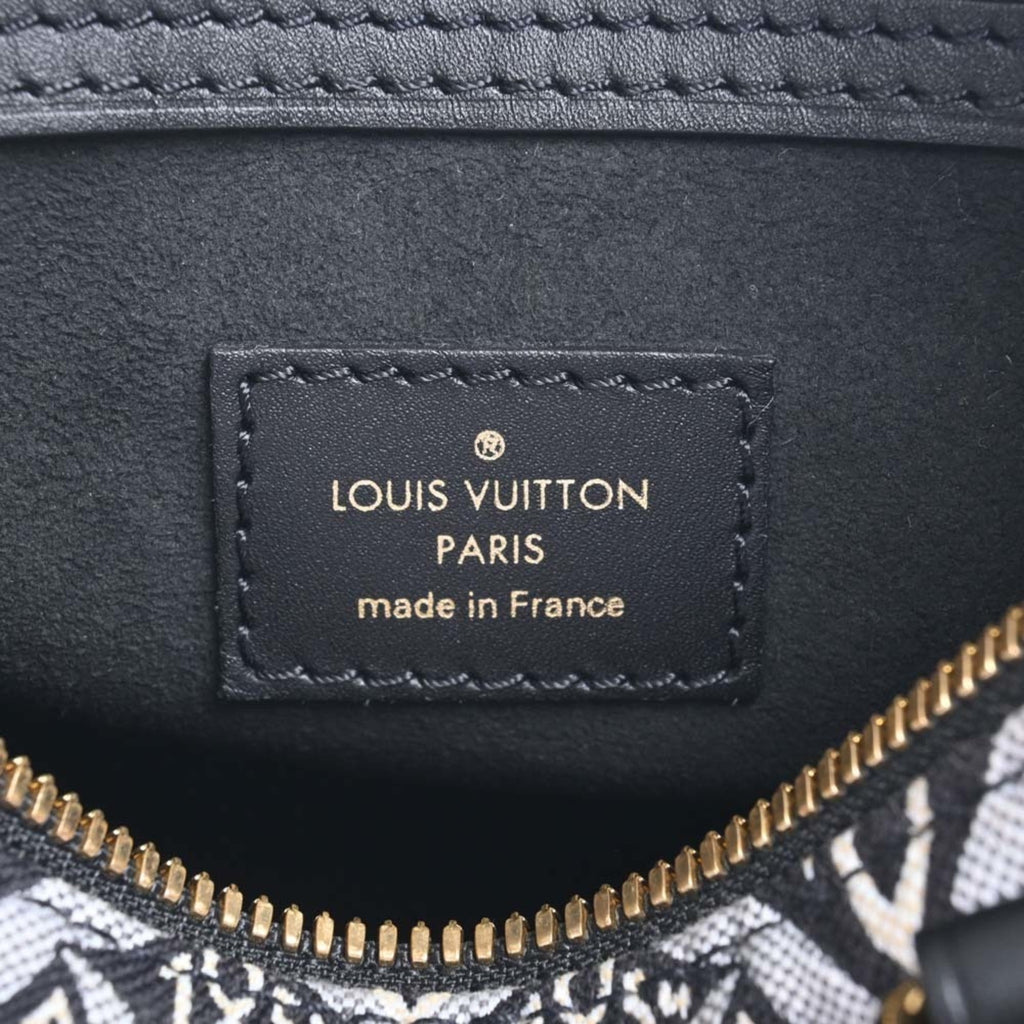 LOUIS VUITTON Monogram Jacquard Since1854 Speedy Bandouliere 25 2WAY Handbag Mini Boston Bag M45769 Black Ladies