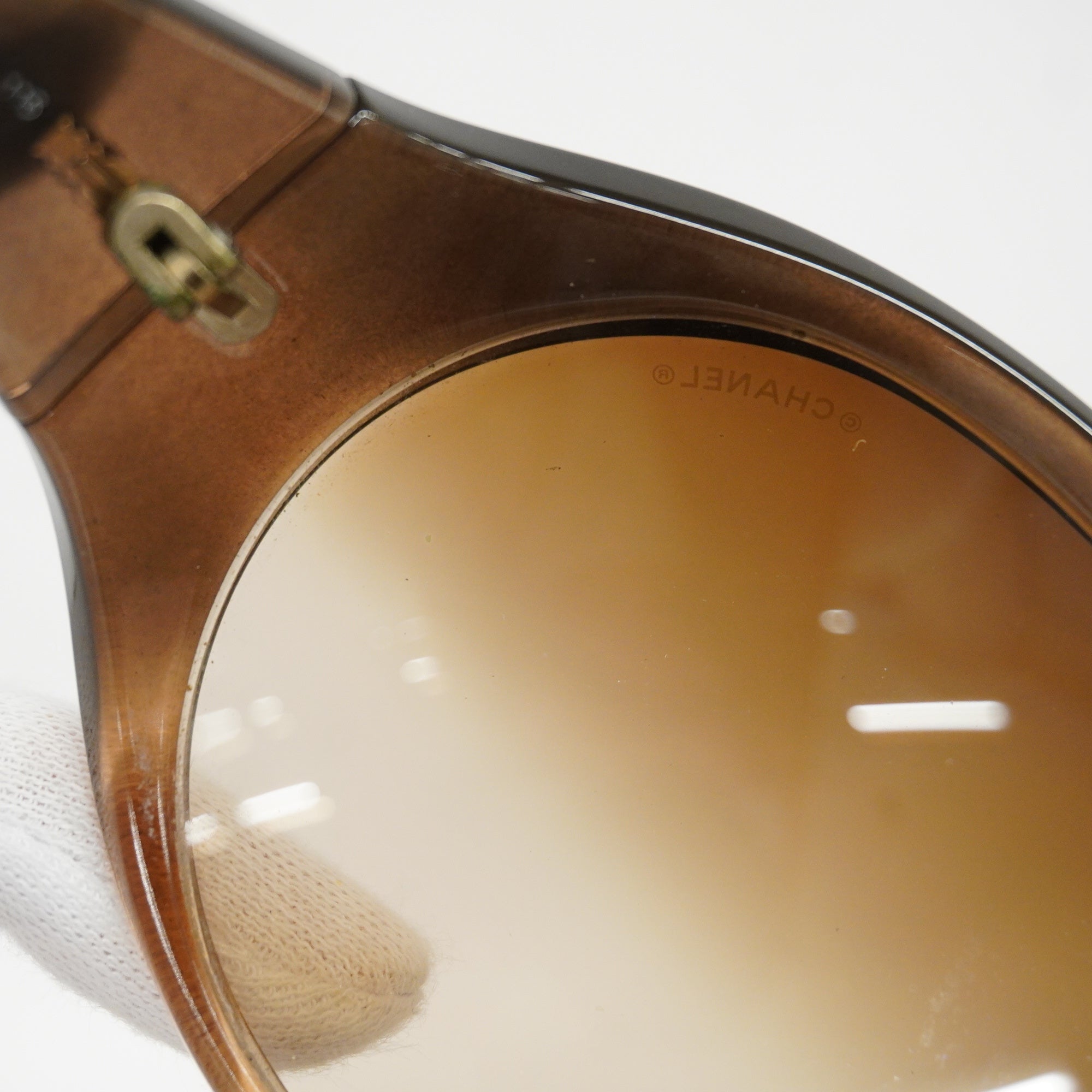 CHANELAuth  Women's Sunglasses Brown Sunglasses
