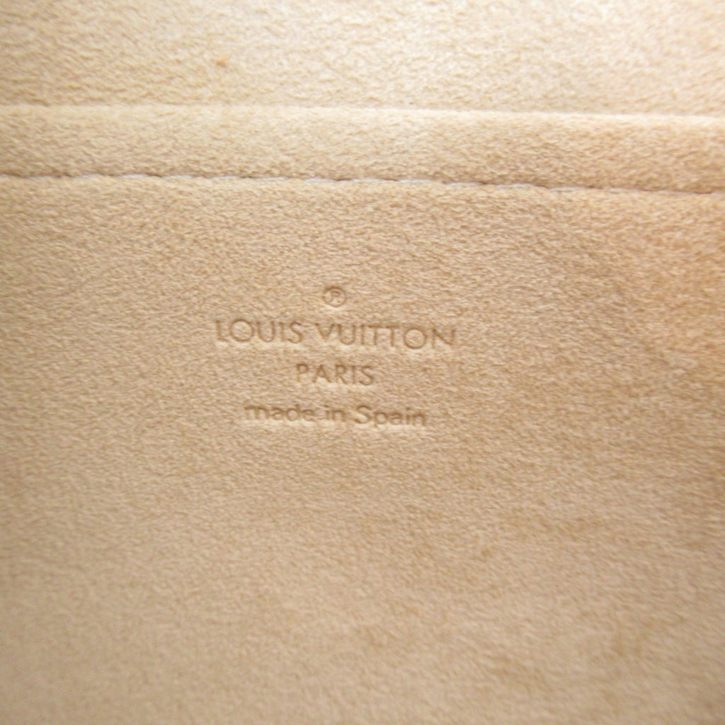 LOUIS VUITTON Pochette Twin GM Shoulder Bag Brown Monogram PVC coated canvas M51852