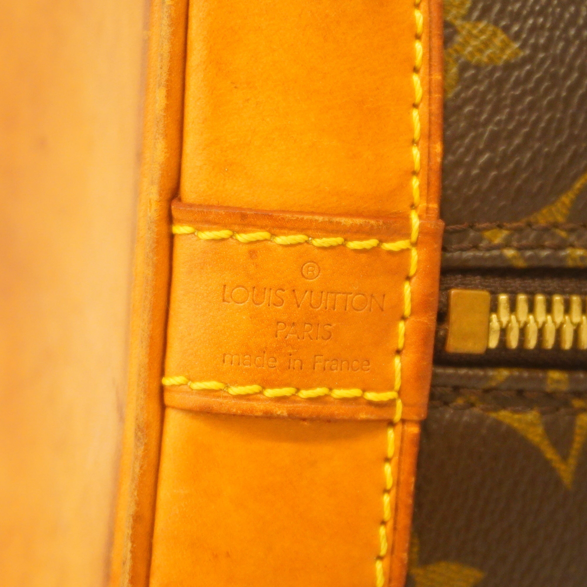 LOUIS VUITTONAuth  Monogram Alma M51130 Women's Handbag