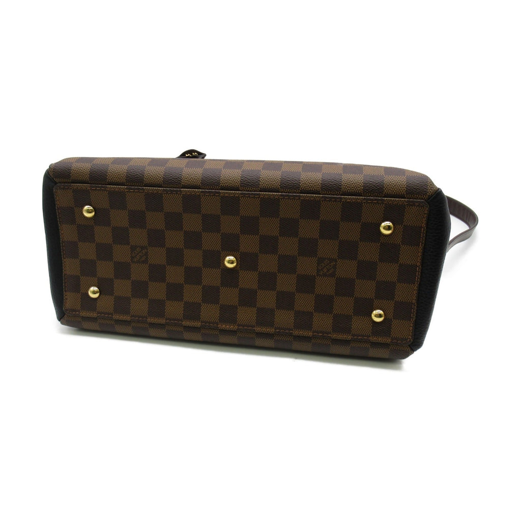 LOUIS VUITTON Normandy 2wayShoulder Bag Brown Black Damier PVC coated canvas N41487
