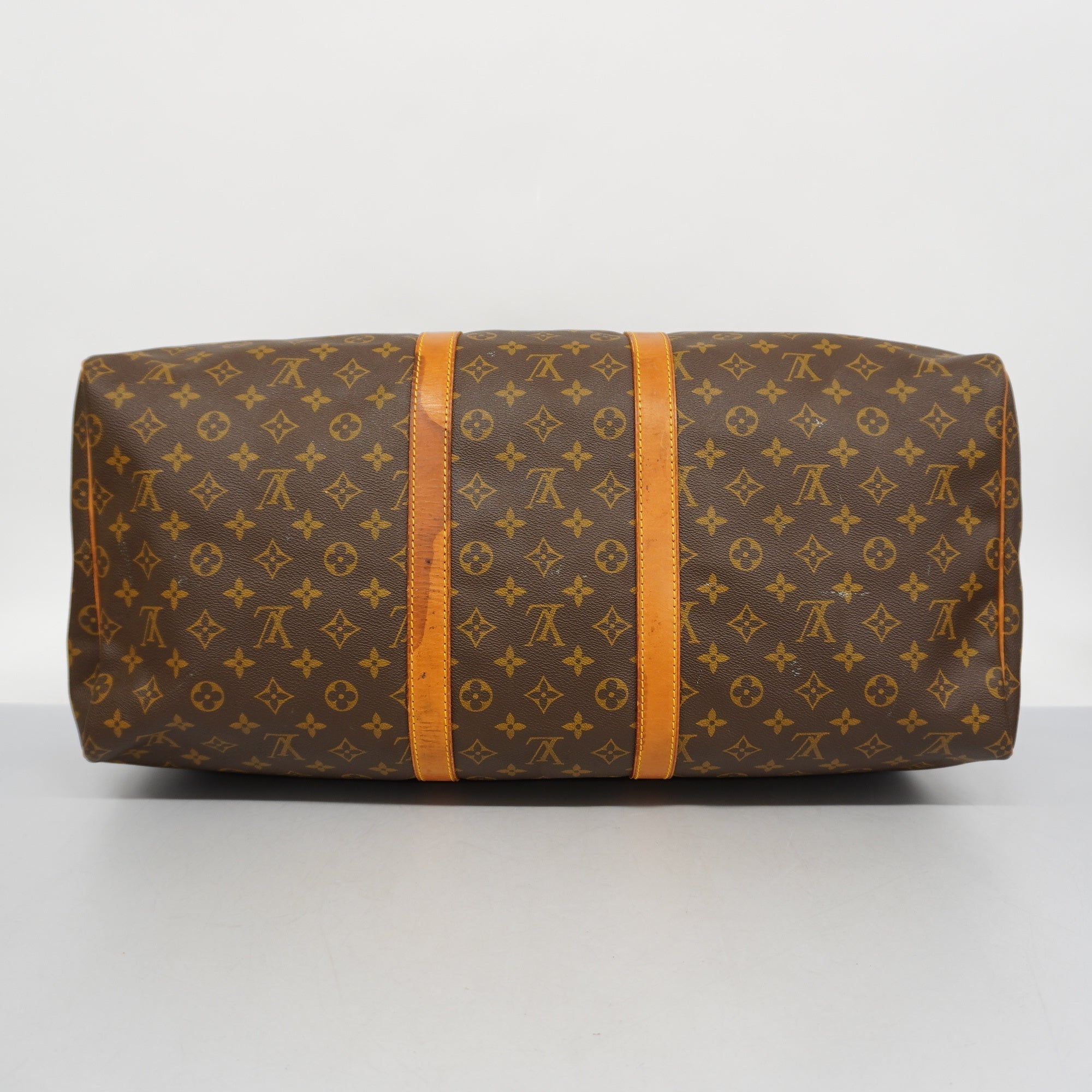 LOUIS VUITTONAuth  Monogram Keepol 55 M41424 Men,Women Boston Bag