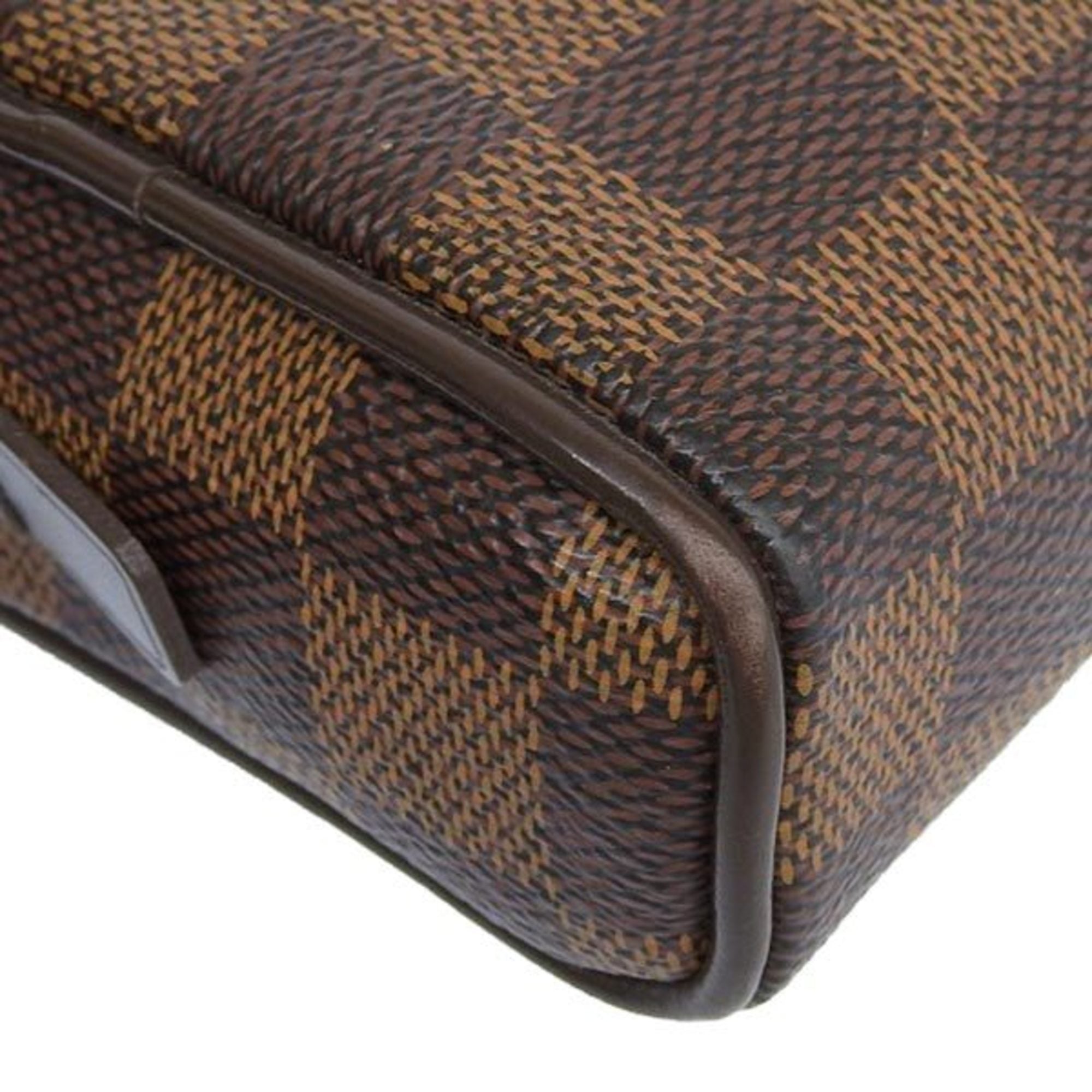 LOUIS VUITTON Damier Bum Bag Brooklyn Waist Body N41101 Brown Women's