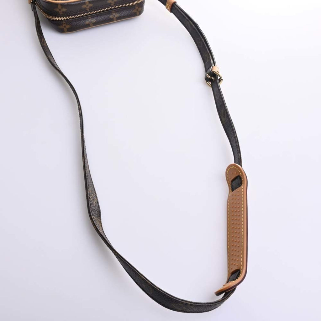 LOUIS VUITTON Monogram Danube Shoulder Bag M45266 Brown Women's