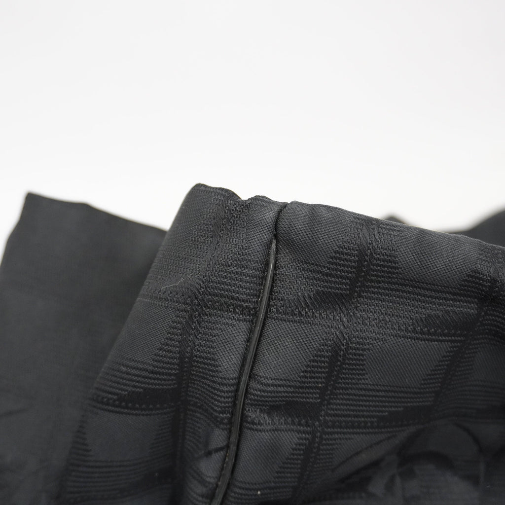 CHANELAuth  New Travel Line Tote Bag Women's Nylon Canvas Tote Bag Black