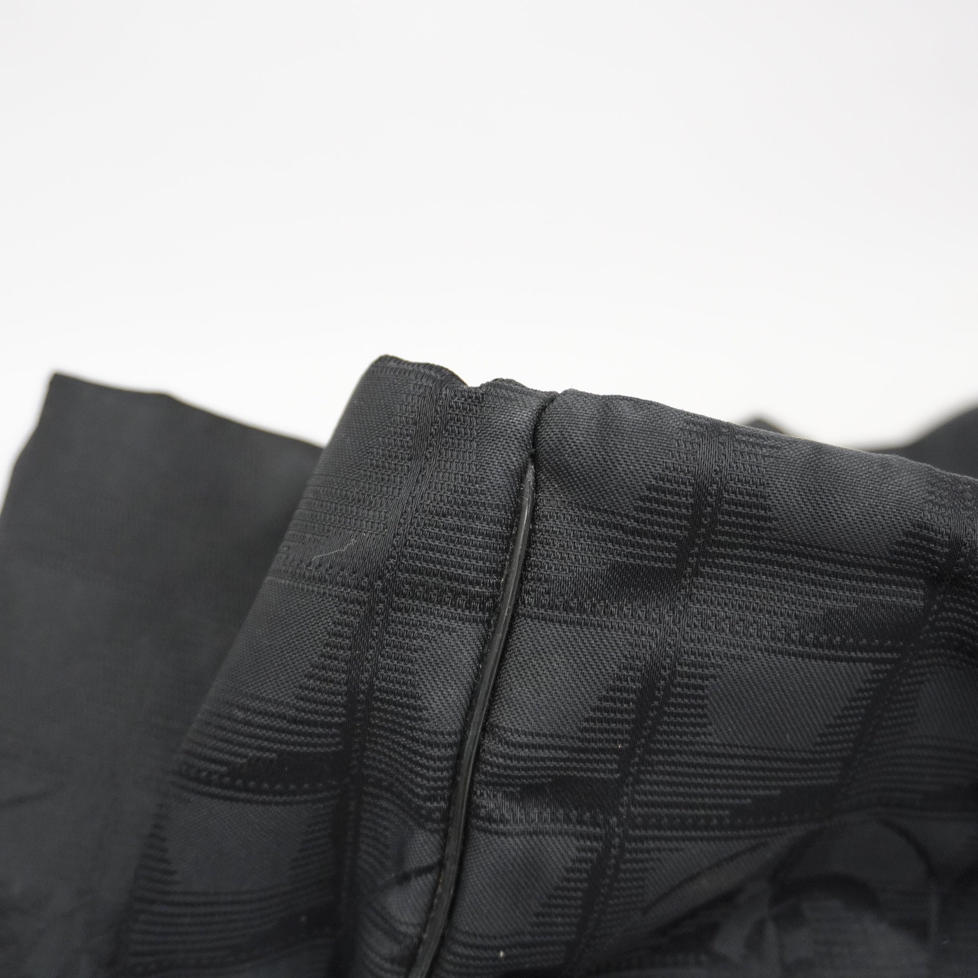 CHANELAuth  New Travel Line Tote Bag Women's Nylon Canvas Tote Bag Black
