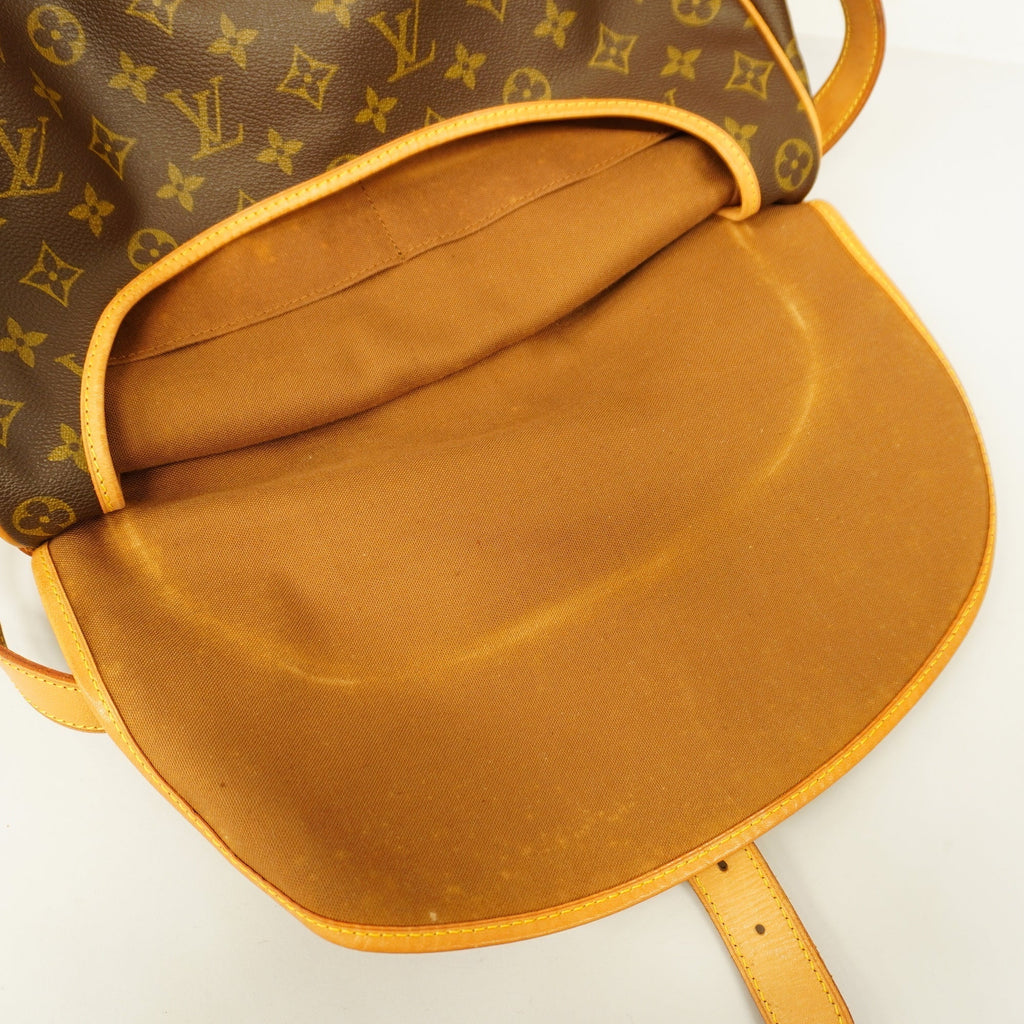 LOUIS VUITTONAuth  Monogram Saumur 35 M42254 Women's Shoulder Bag