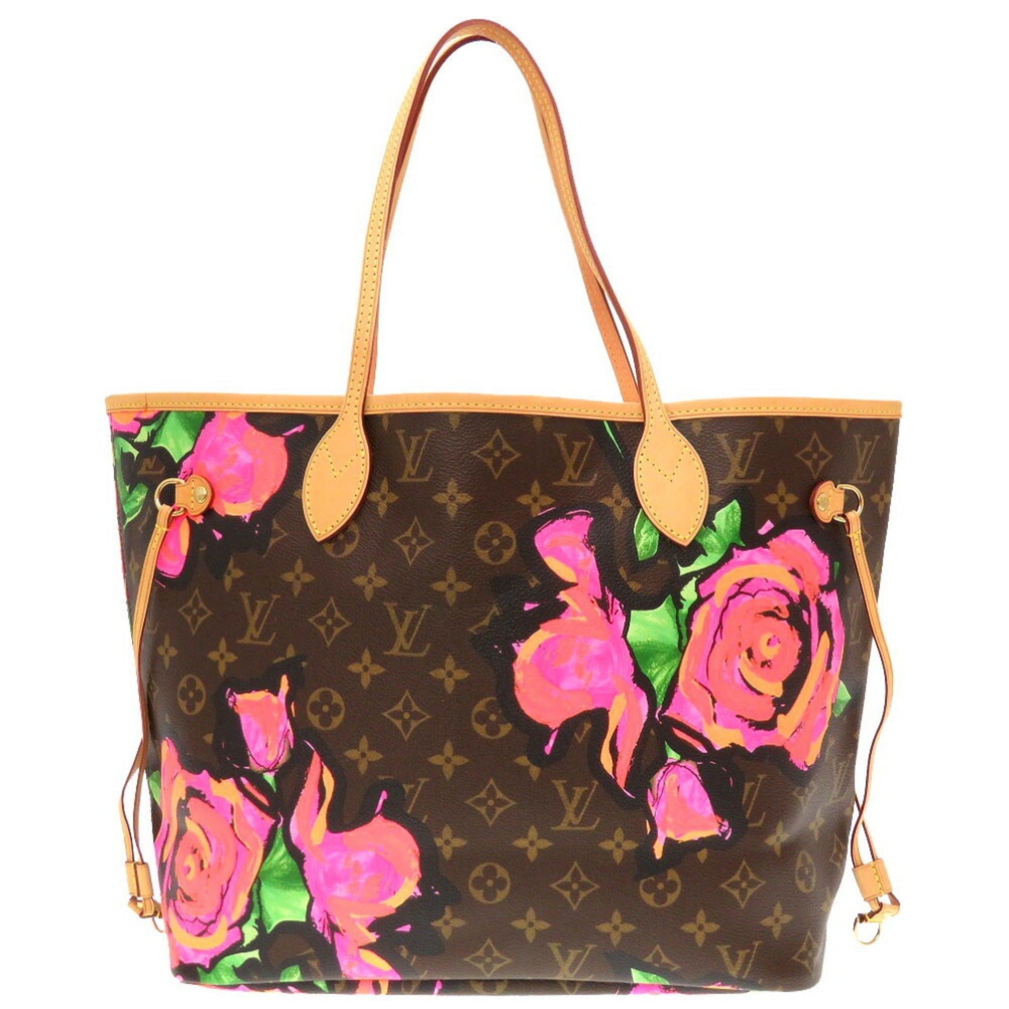 LOUIS VUITTON Monogram Rose Neverfull MM M48613 Tote Bag