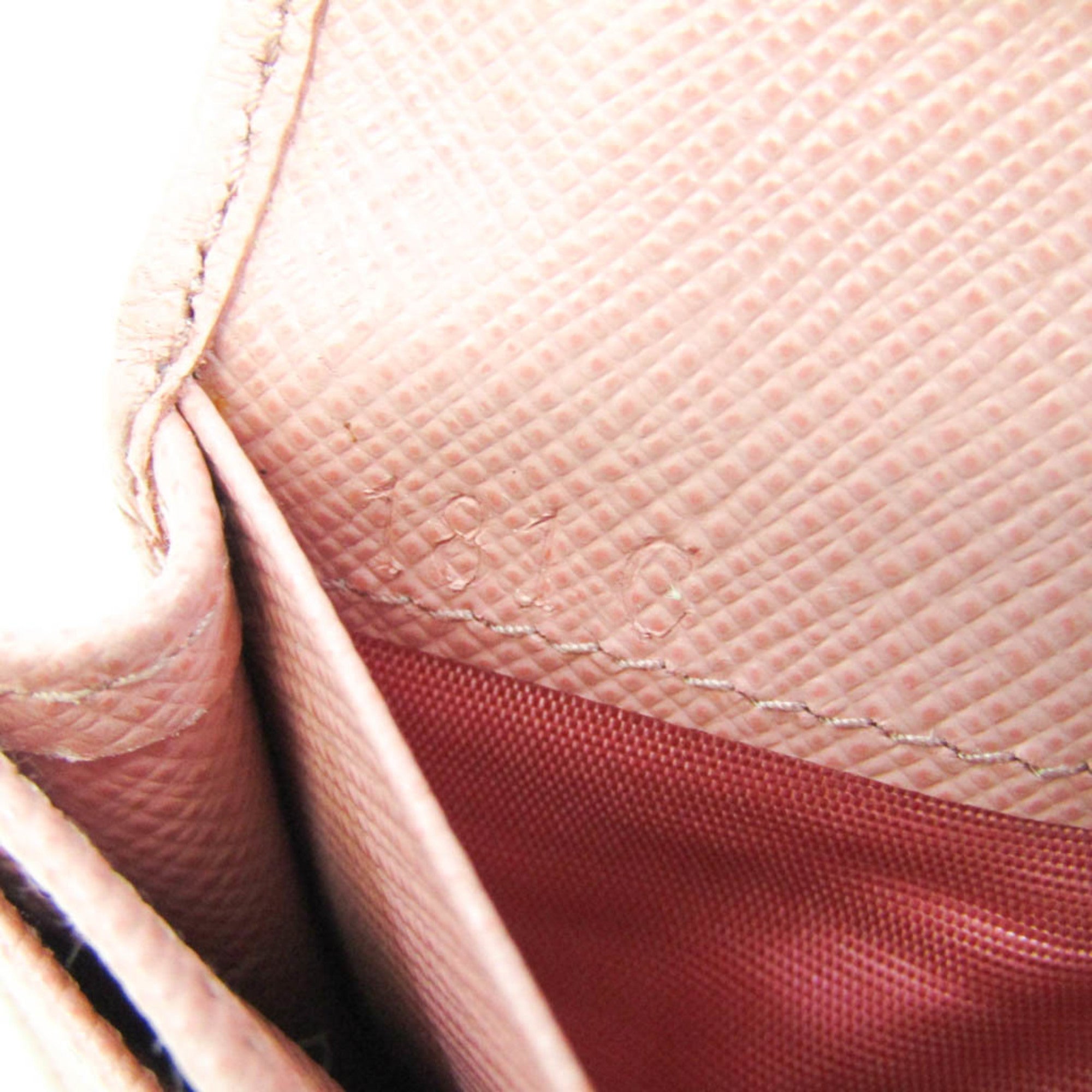 PRADA SAFFIANO FIOCCO 1MC122 Leather Business Card Case Pink