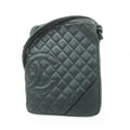 CHANELAuth  Ligne Cambon Tote Bag Lambskin Women's Leather Shoulder Bag