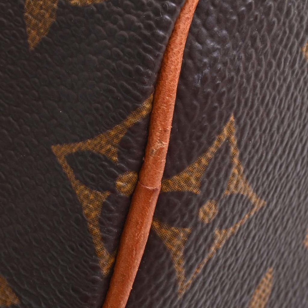 LOUIS VUITTON Monogram Mini Speedy Handbag M41534 Brown Women's