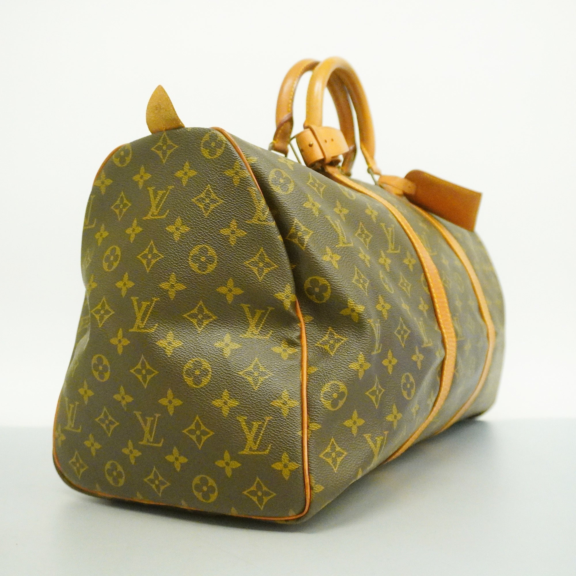 LOUIS VUITTONAuth  Monogram Keepol 50 M41426 Unisex Boston Bag