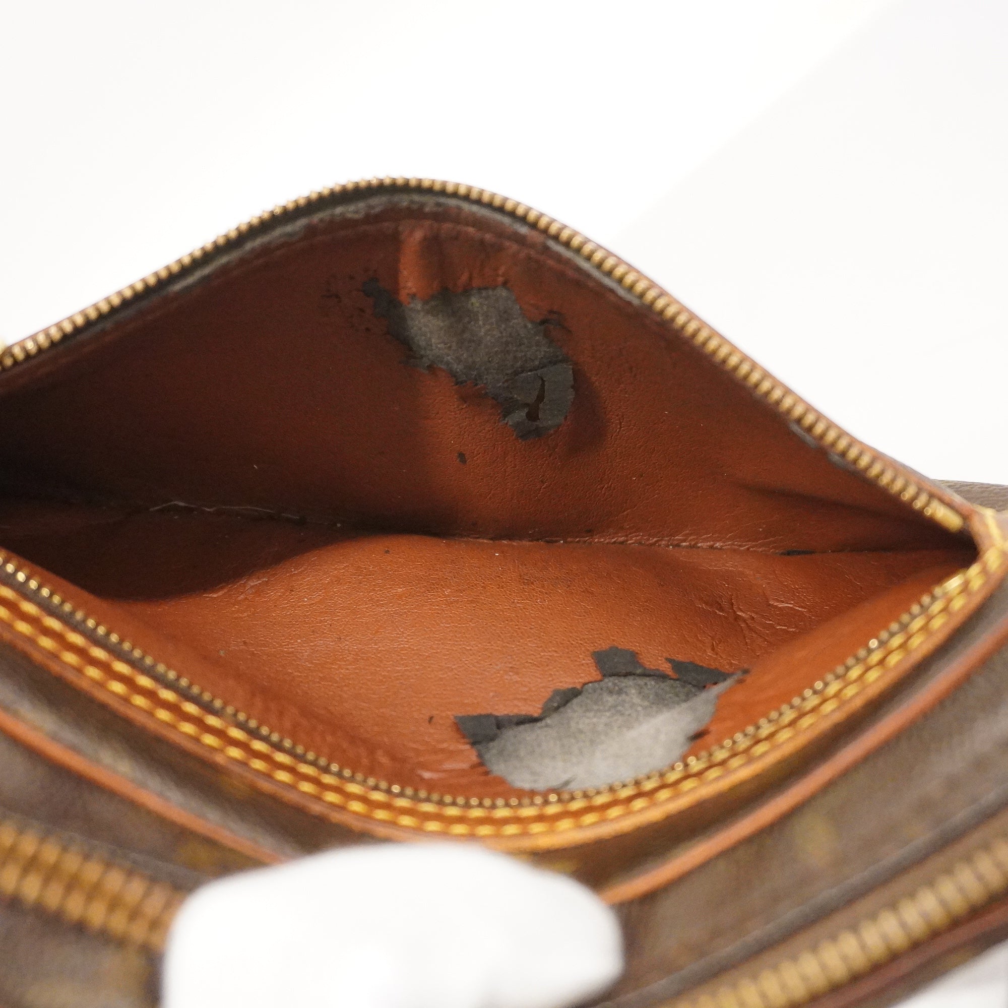 LOUIS VUITTONAuth  Monogram Marley Dragonne GM M51825 Women's Clutch Bag