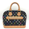 LOUIS VUITTON Handbag Alma PM Monogram Multicolor Black M92646