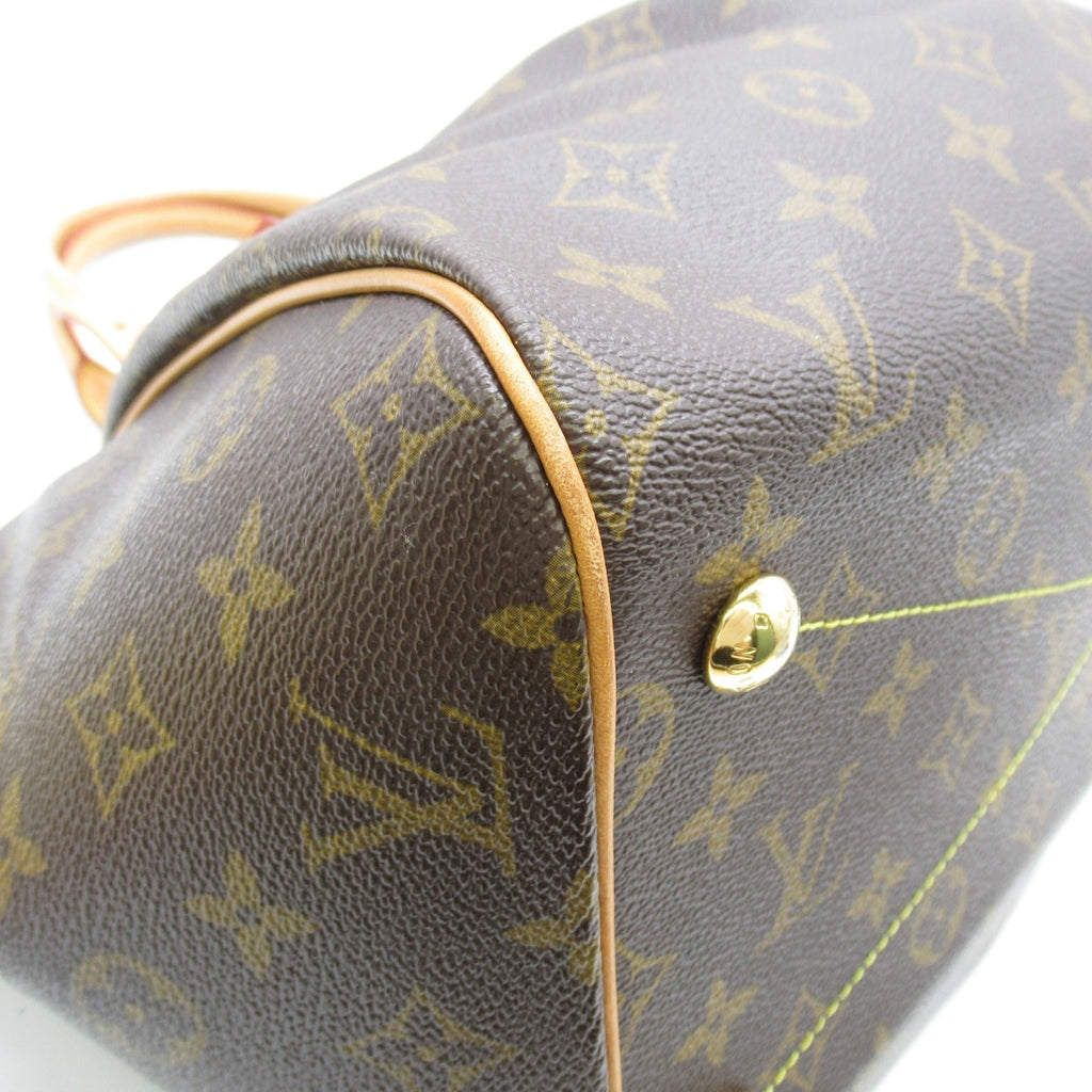 LOUIS VUITTON Tivoli GM handbag Brown Monogram PVC coated canvas M40144