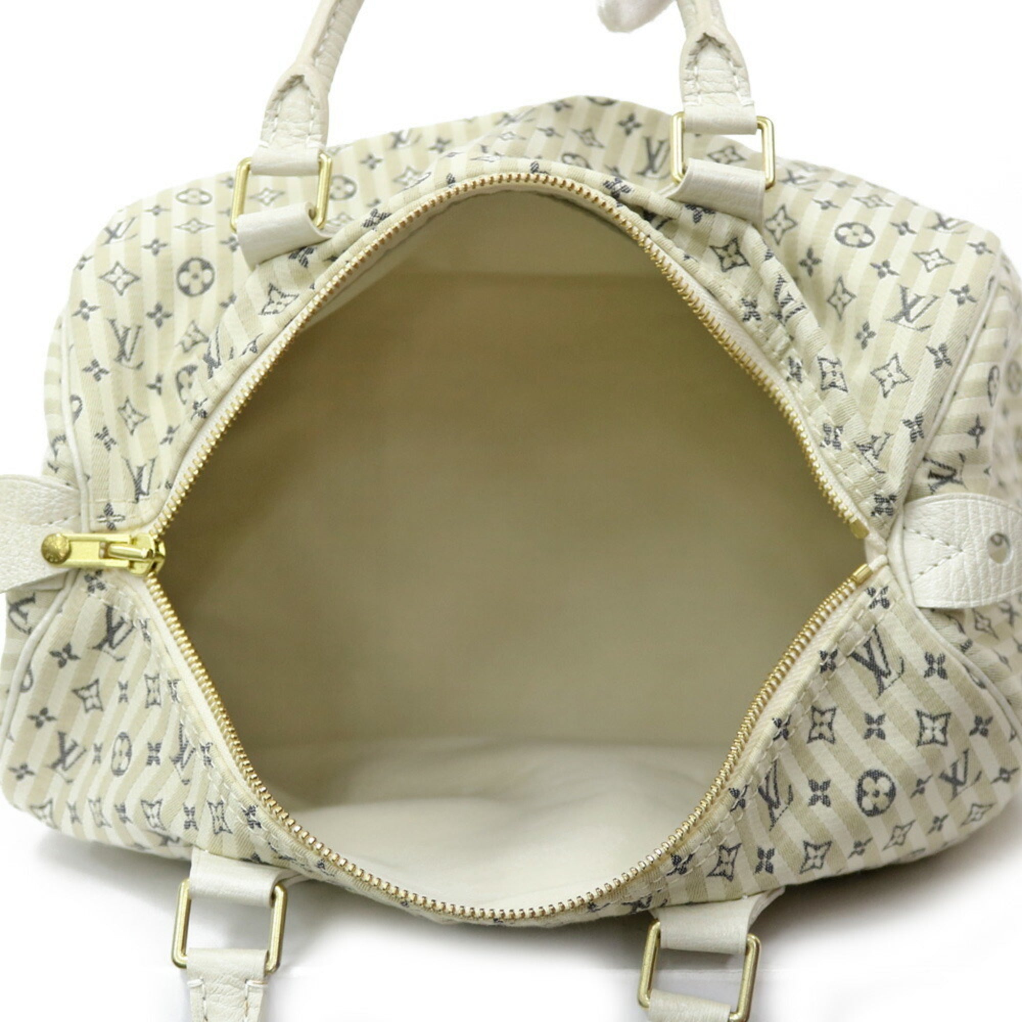 LOUIS VUITTON Speedy 30 Monogram Handbag Canvas M95500 Beige Ladies