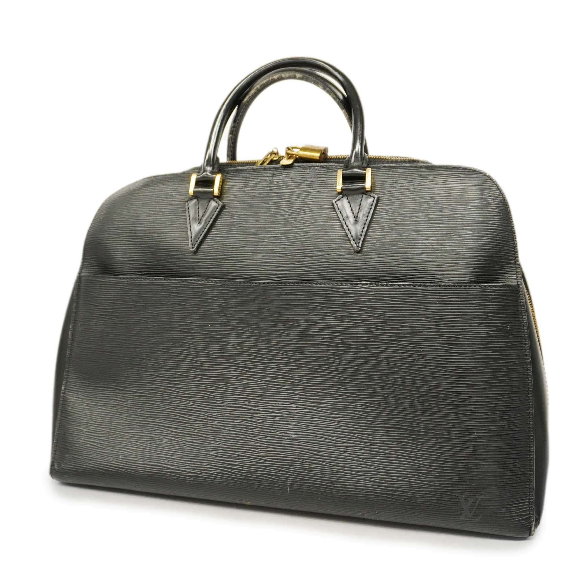 LOUIS VUITTONAuth  Epi Sorbonne M54512 Women's Handbag Noir
