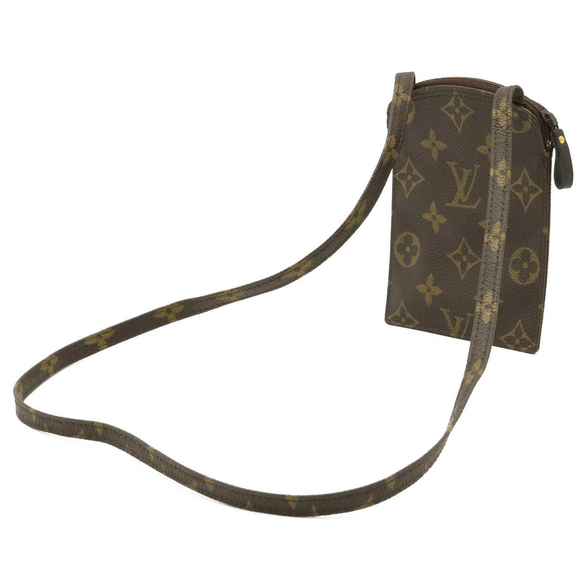 Louis Vuitton Monogram Pochette Secre Shoulder Bag Pouch M45484