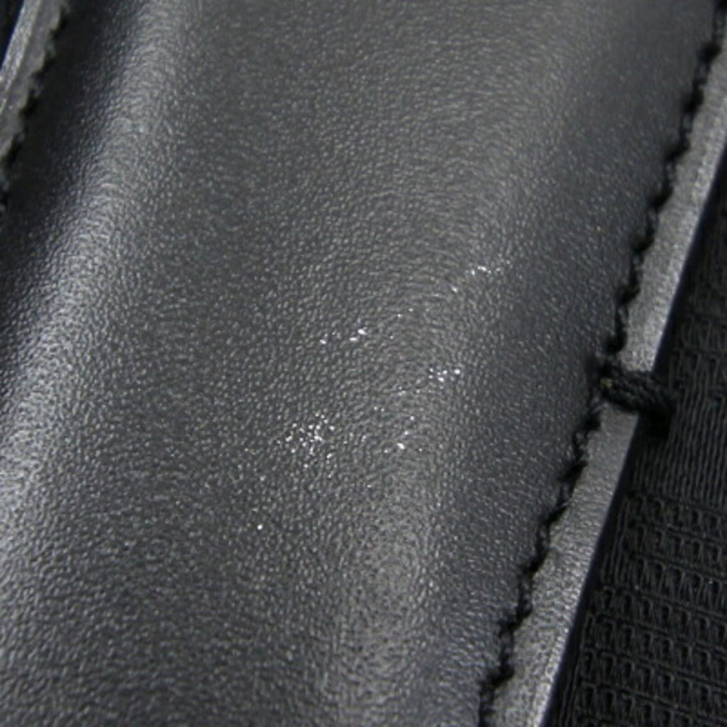 CHANEL Tote Bag New Line PM A20457 Black Nylon Canvas Leather Ladies